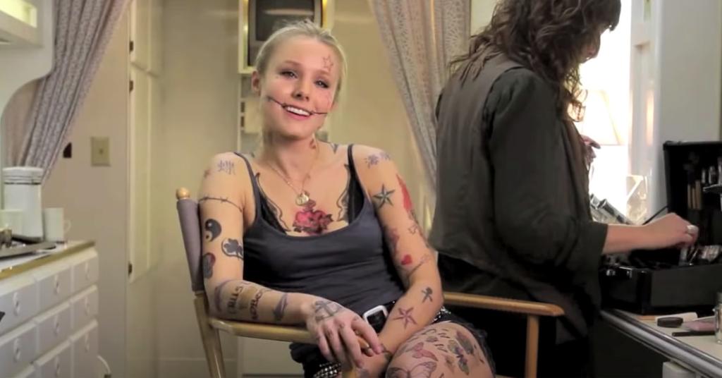 2. Kristen Bell's "To Infinity and Beyond" tattoo - wide 2