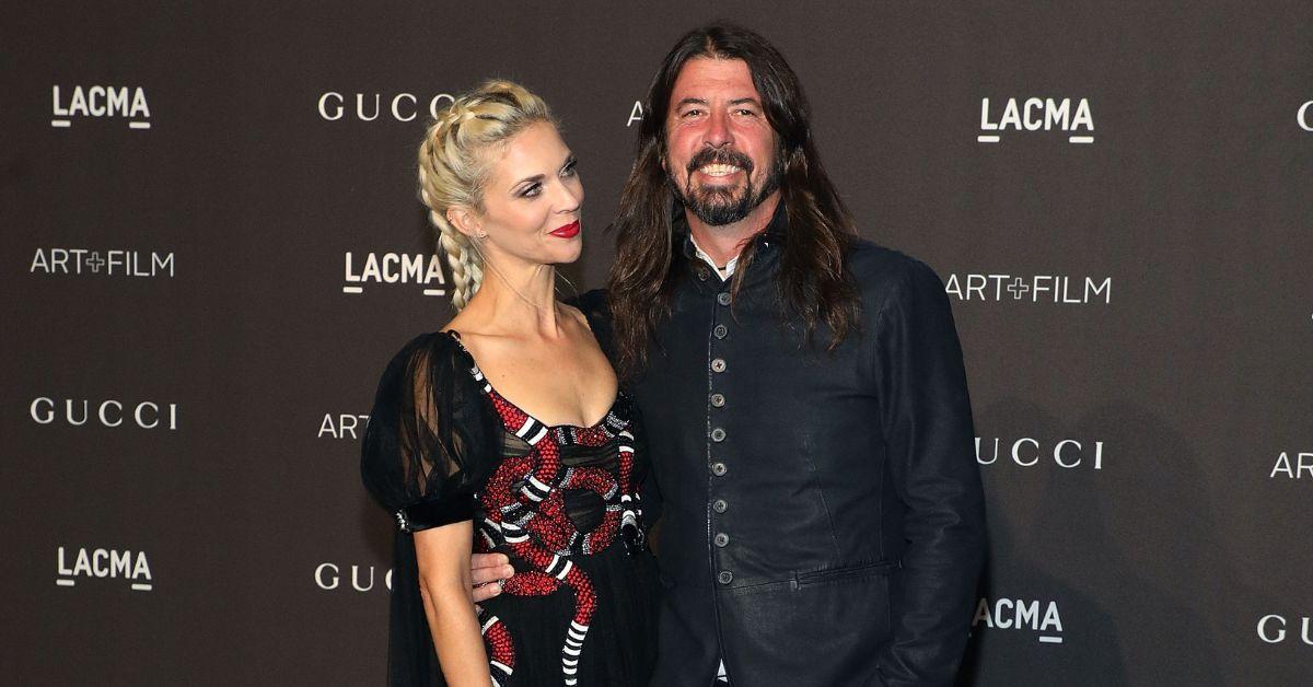 Jordyn Blum and Dave Grohl attend the 2018 LACMA Art+Film Gala at LACMA