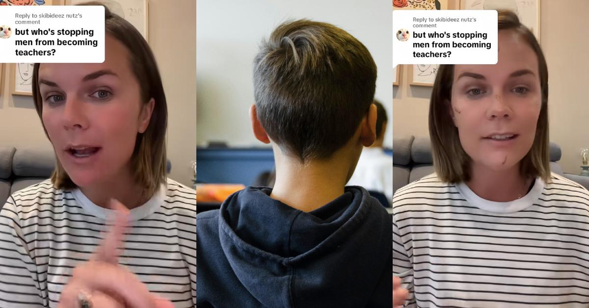 Male Teacher Shortage: Woman Says Education Viewed As "Feminine"