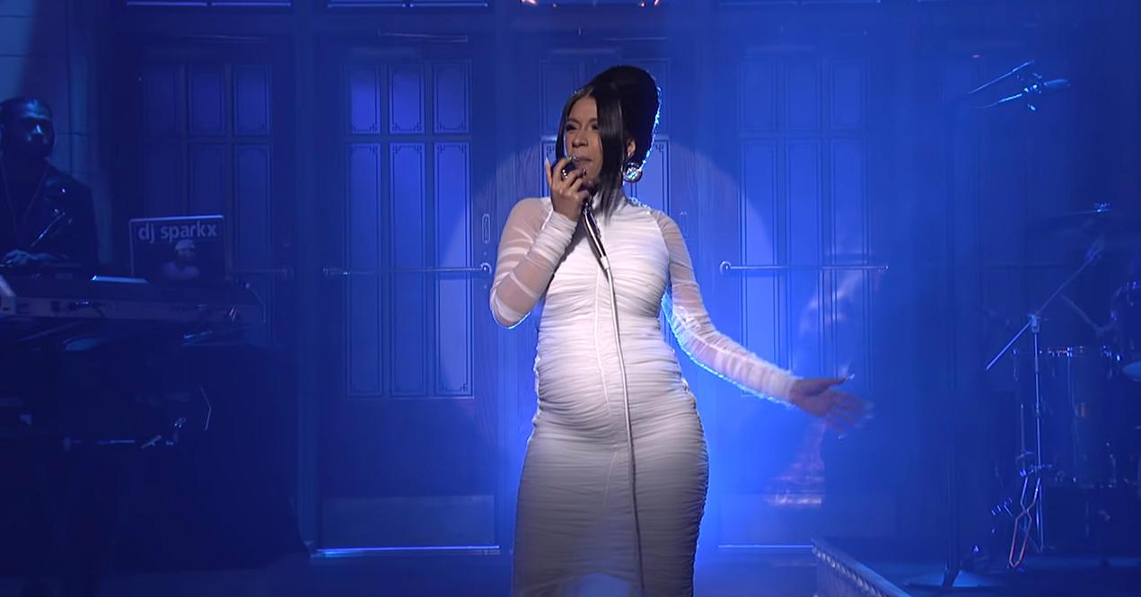 cardi b snl