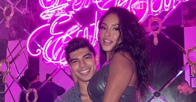 Nurys and Horacio at a club