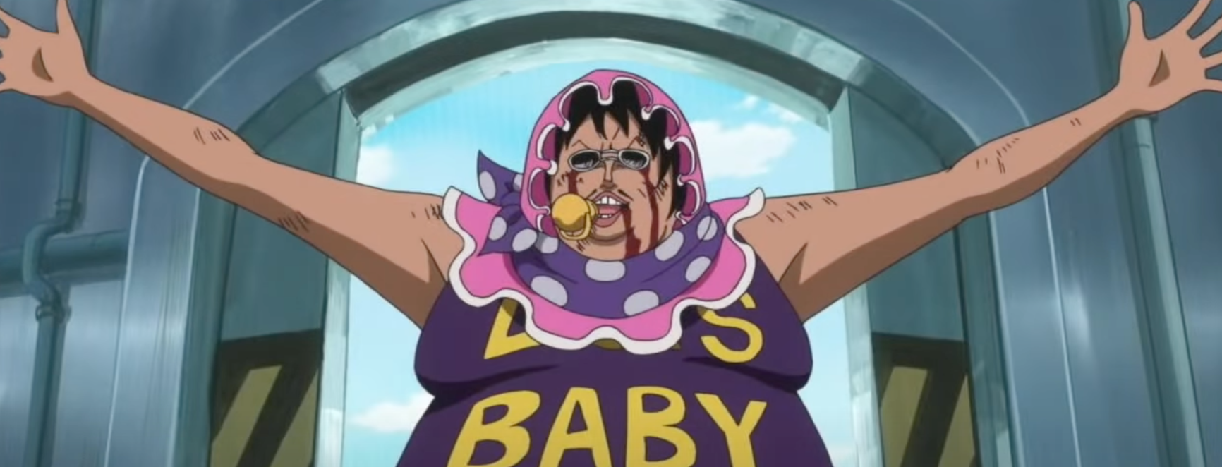 Why Does Senor Pink Wear Baby Clothes Plus Is One Piece Canceled