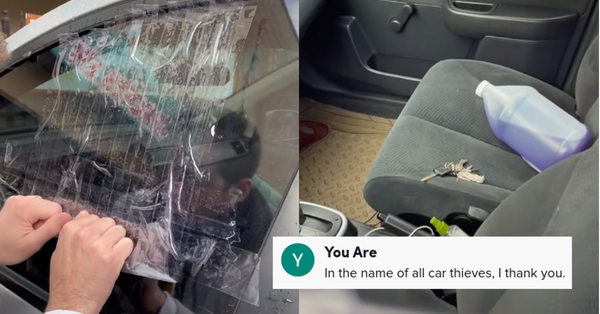 This TikTok Tape Hack Will Help You Get Your Keys Out of a Locked Car
