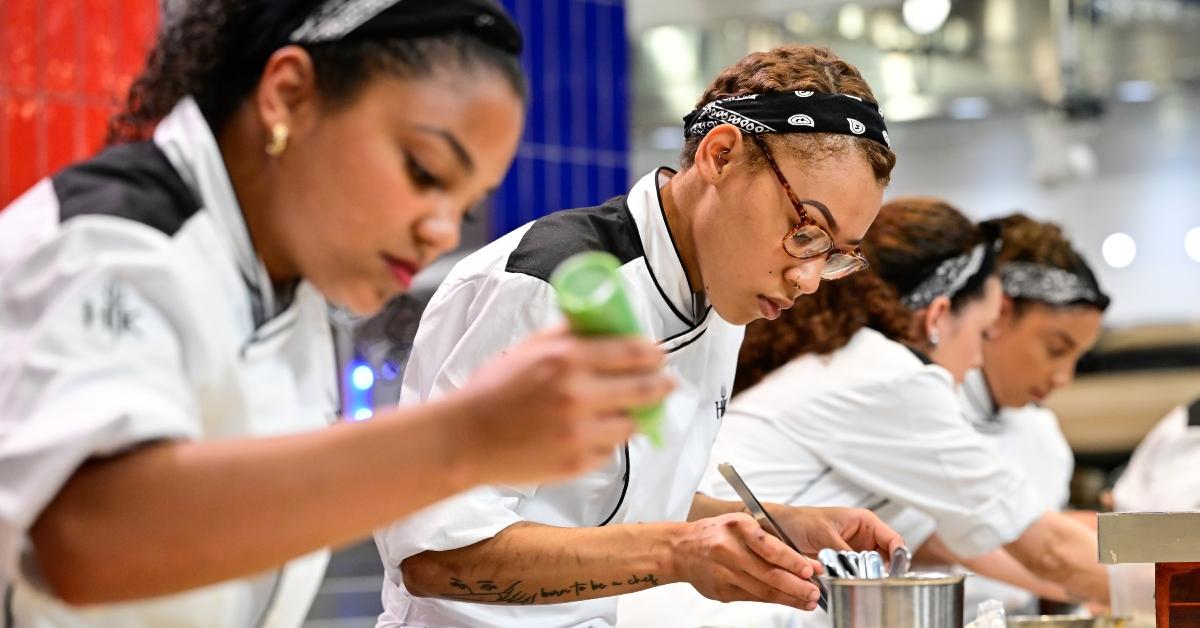 'Hell's Kitchen' chefs filming Season 24.