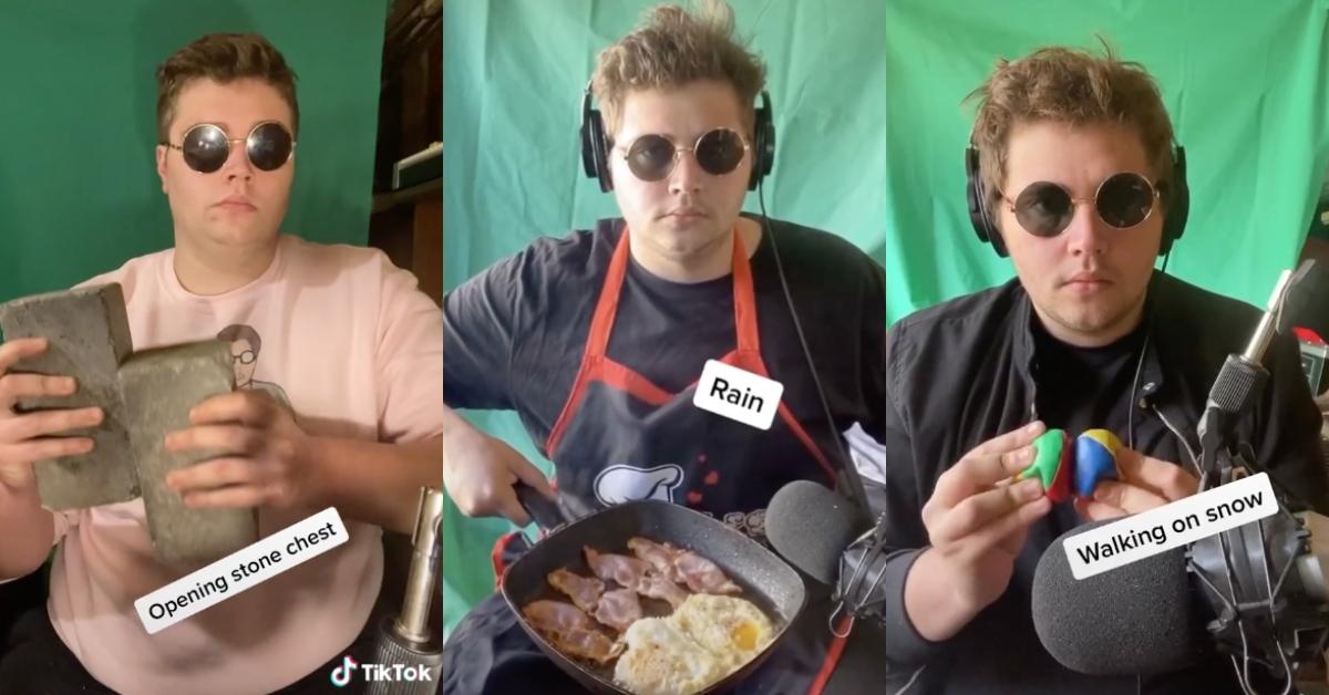 Man Uses Household Objects to Perfectly Create MovieStyle Sound Effects