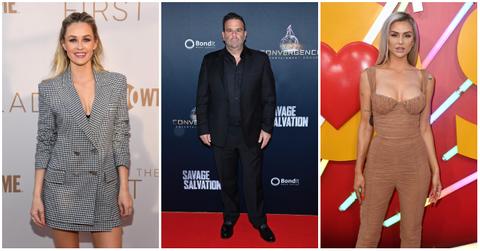 Ambyr Childers, Randall Emmett, and Lala Kent