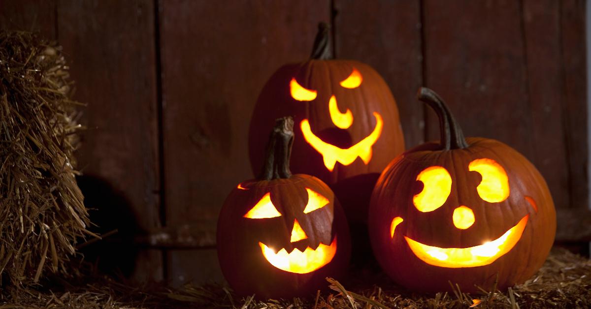 Jack-o'-lanterns.