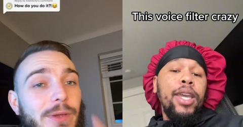 Voice changer on TikTok