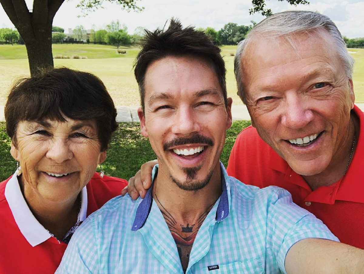 David Bromstad and parents