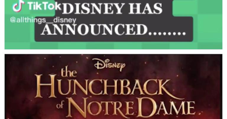 Is The 'Hunchback Of Notre Dame' Live Action Cast List Real?