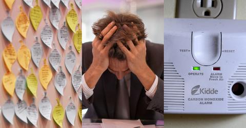 Tenant Puzzled by Post-it Notes in Home, Tests Carbon Monoxide