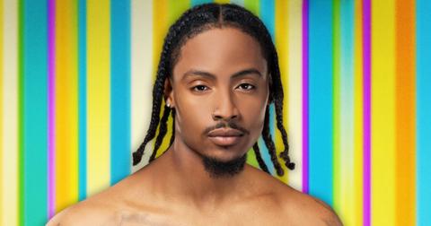 Kordell Beckham poses shirtless for his official 'Love Island USA' Season 6 portrait.
