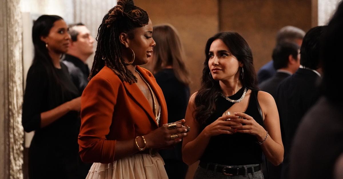 Yasmine Aker (right) as Angelica and Zuri Adele as Malika in Freeform's 'Good Trouble.'