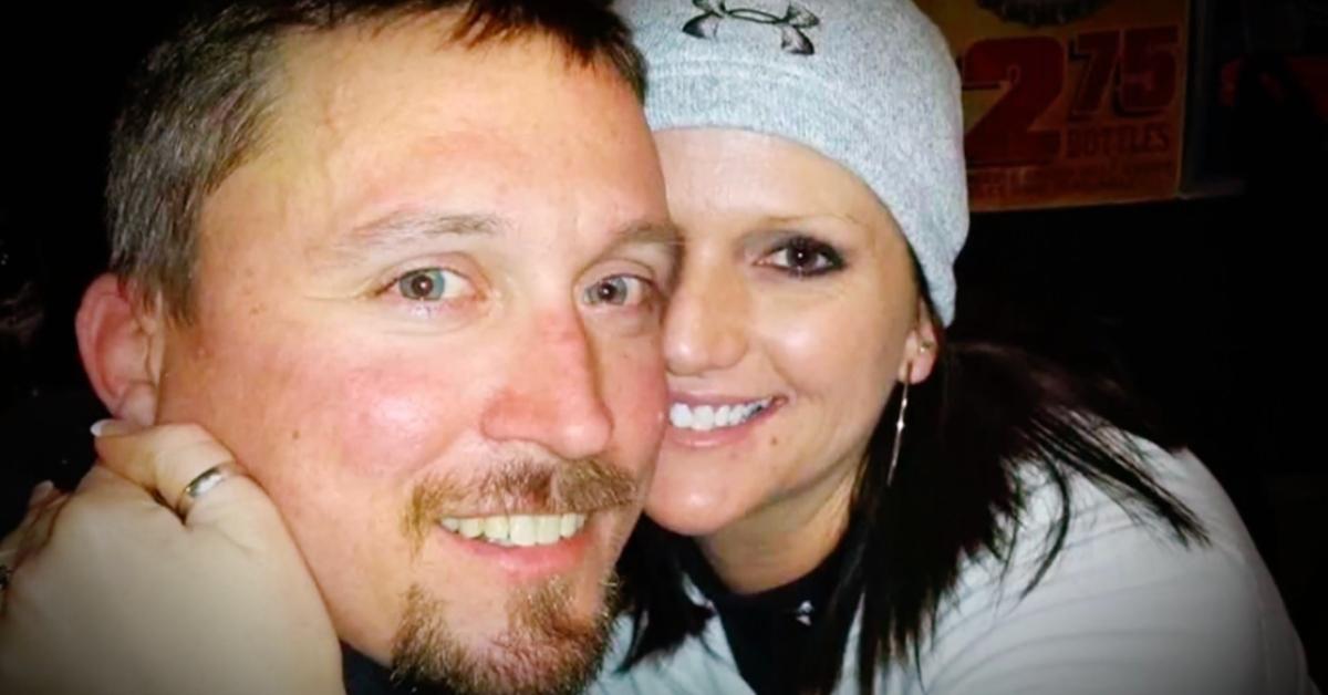 Karina Cooper (R) with her husband, Ryan Cooper (L)