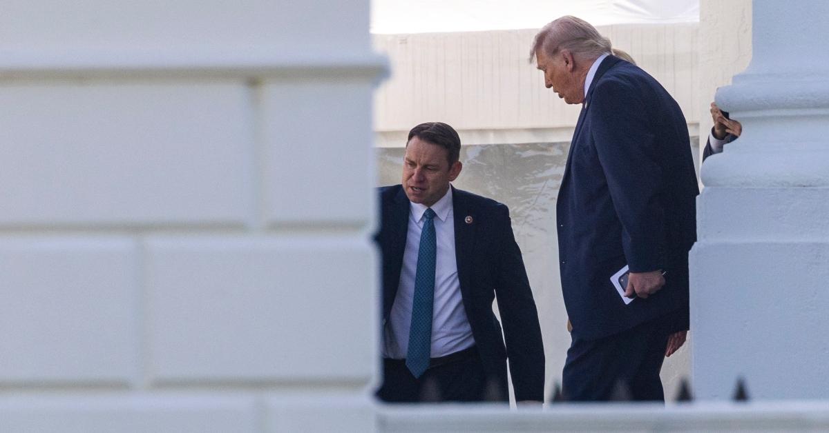 Trump attends the Supreme Court arguments.