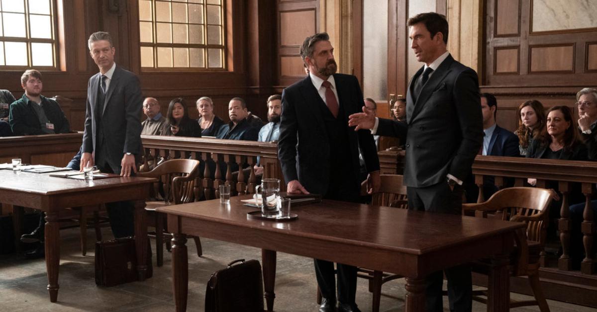 Peter Scanavino as Assistant District Attorney Sonny Carisi, Raúl Esparza as Counselor Rafael Barba, Dylan McDermott as Richard Wheatley