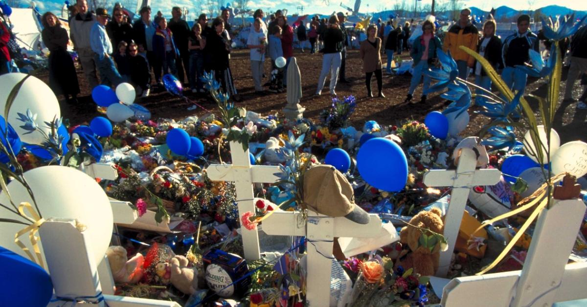 Memorial for the victims of the Columbine shooting