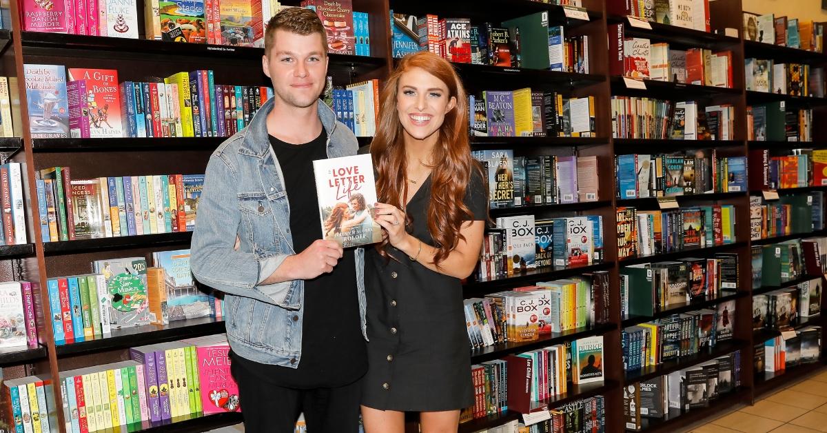 Jeremy Roloff and Audrey Roloff celebrate their new book 'A Love Letter Life