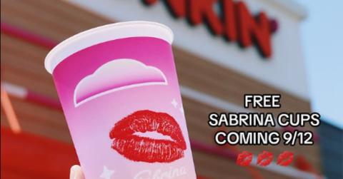 How to Get Sabrina Carpenter Dunkin Cup
