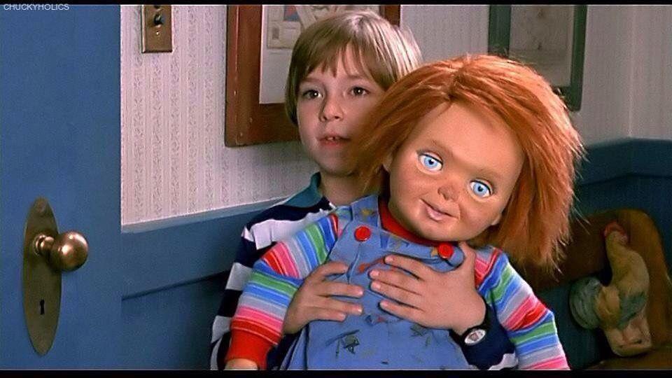 Andy and Chucky in 'Child's Play 2'