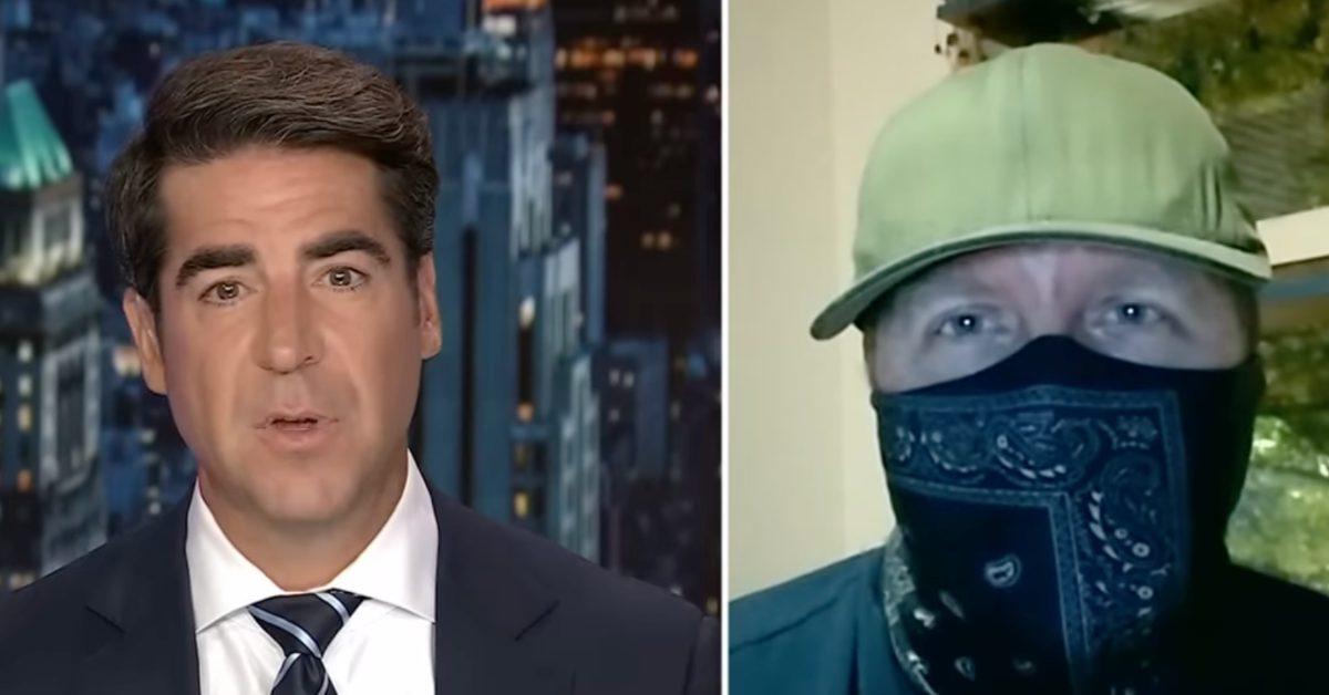 Former Antifa member appears on Jesse Watters's show.