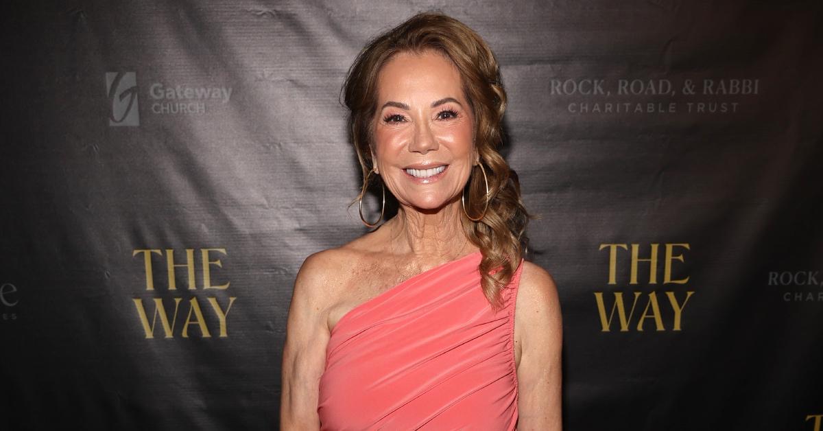 Kathie Lee Gifford attends 'The Way' Nashville premiere wearing a pink dress.
