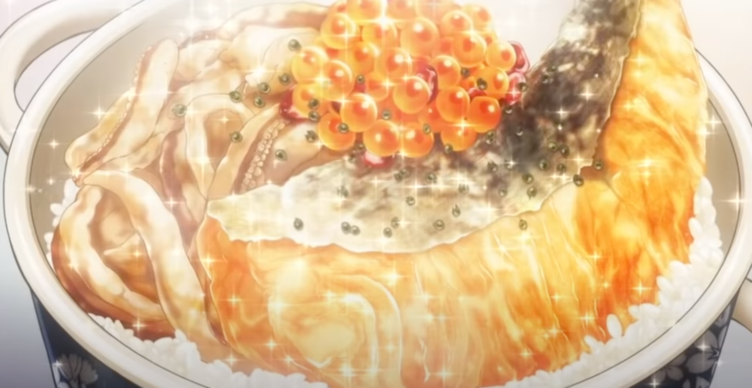 Anime Food Japanese Okonomiyaki GIF | GIFDB.com