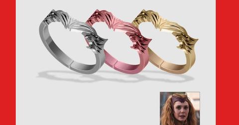 The Scarlet Witch tiara ring