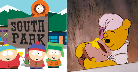 south park winnie the pooh