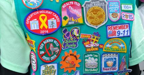 Girl Scout badges