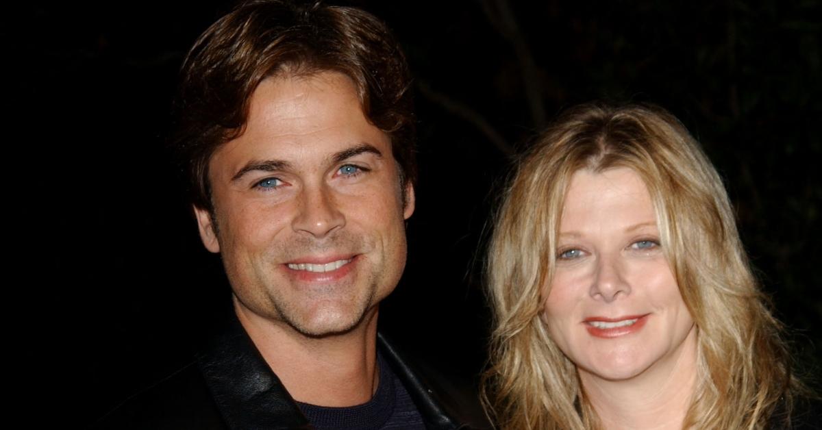 Rob Lowe and Sheryl Berkoff