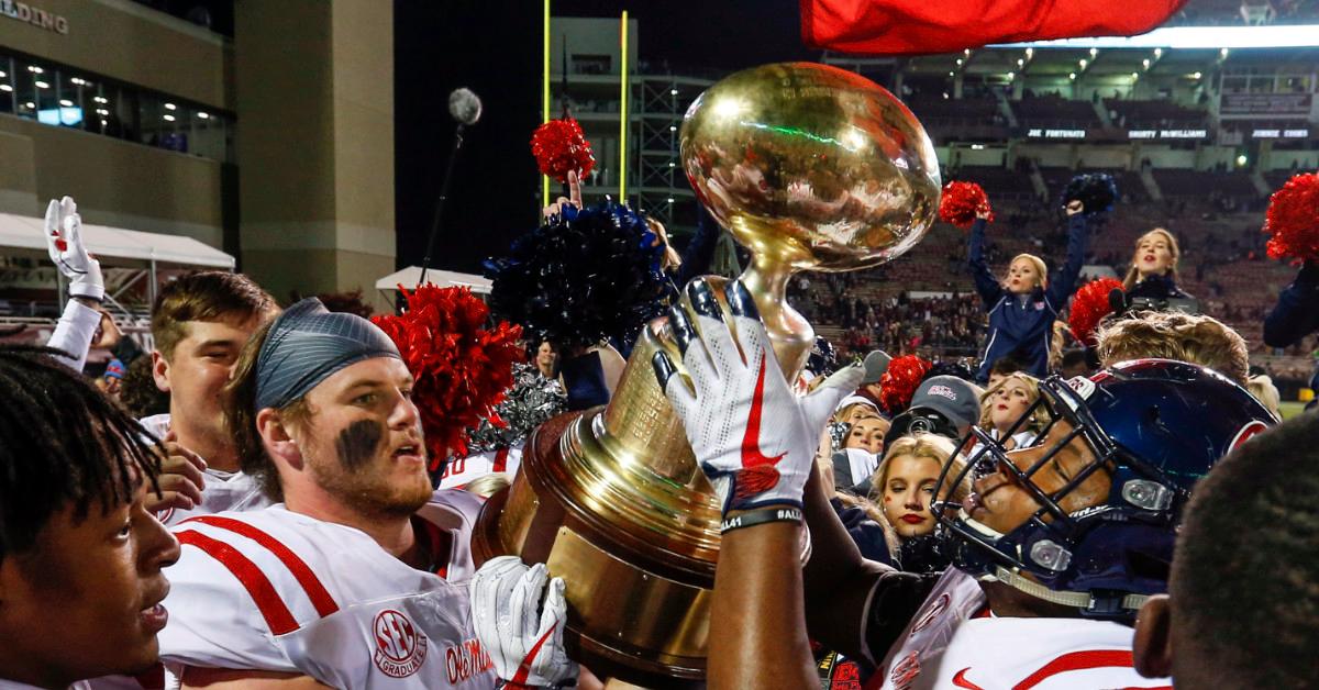 egg bowl trophy