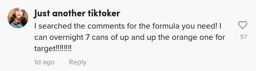 tiktoker formula shortage