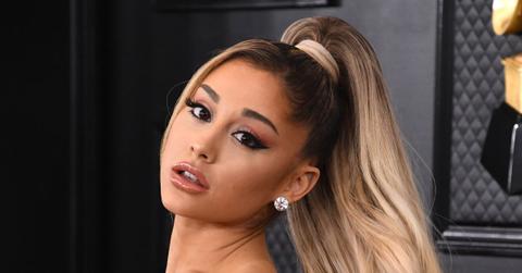 Ariana Grande arrives at the 62nd Annual GRAMMY Awards