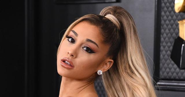 Ariana Grande arrives at the 62nd Annual GRAMMY Awards