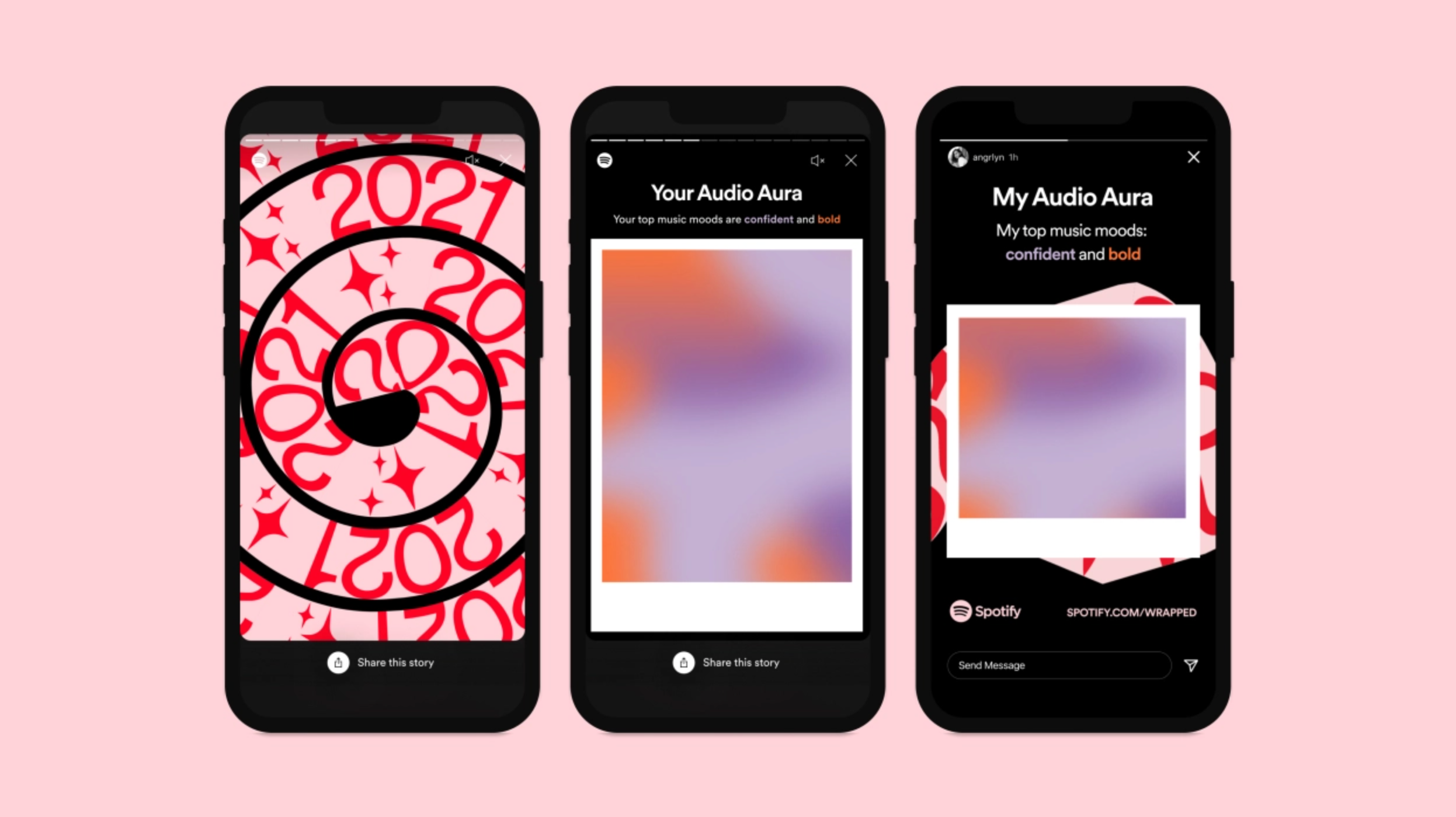 Spotify Wrapped now explores a users "Audio Aura"
