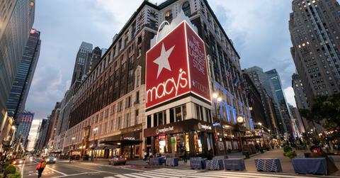 Macy's store in New York City.
