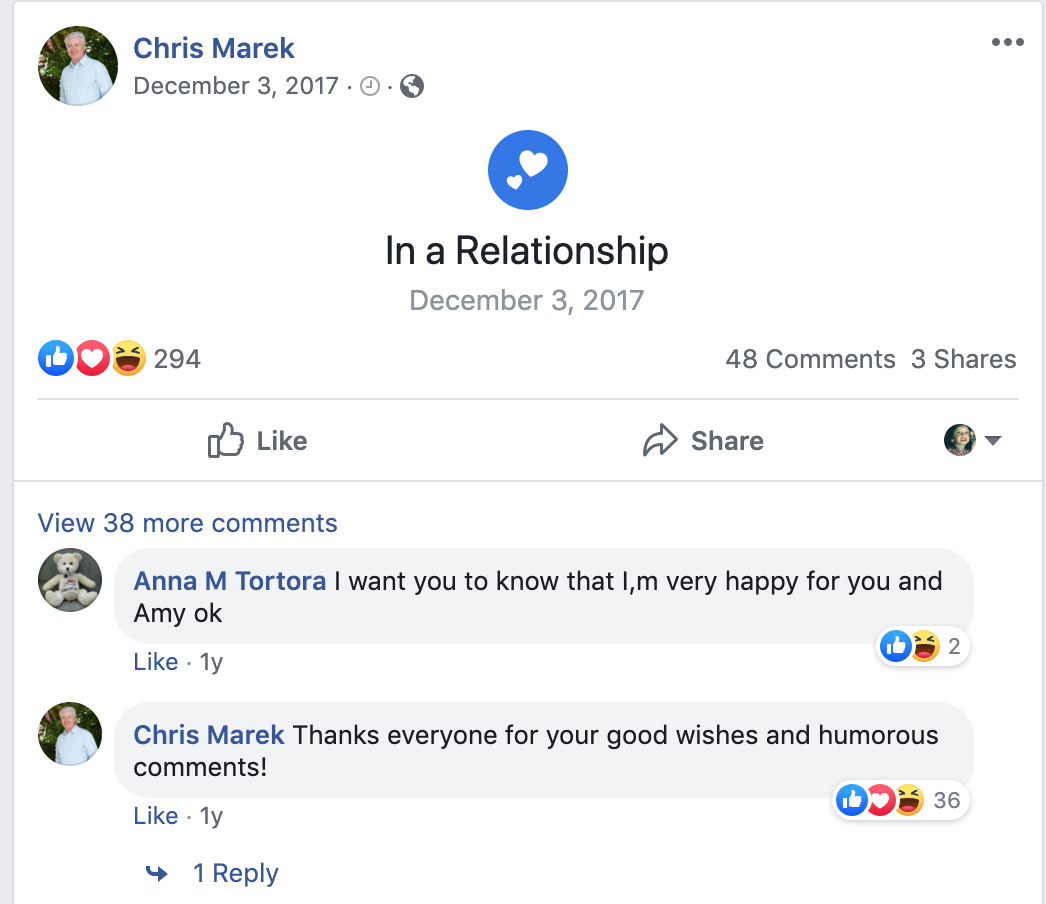 chris marek facebook