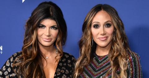 Teresa Giudice and Melissa Gorga at opening night of 2019 BravoCon on Nov. 15, 2019