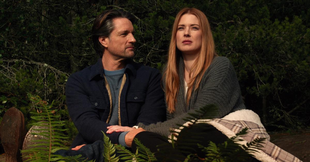 MARTIN HENDERSON as JACK SHERIDAN and ALEXANDRA BRECKENRIDGE as MEL MONROE in episode 3010 of VIRGIN RIVER