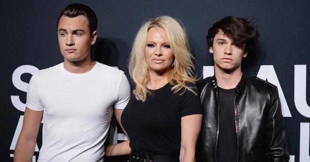 Pamela Anderson and sons