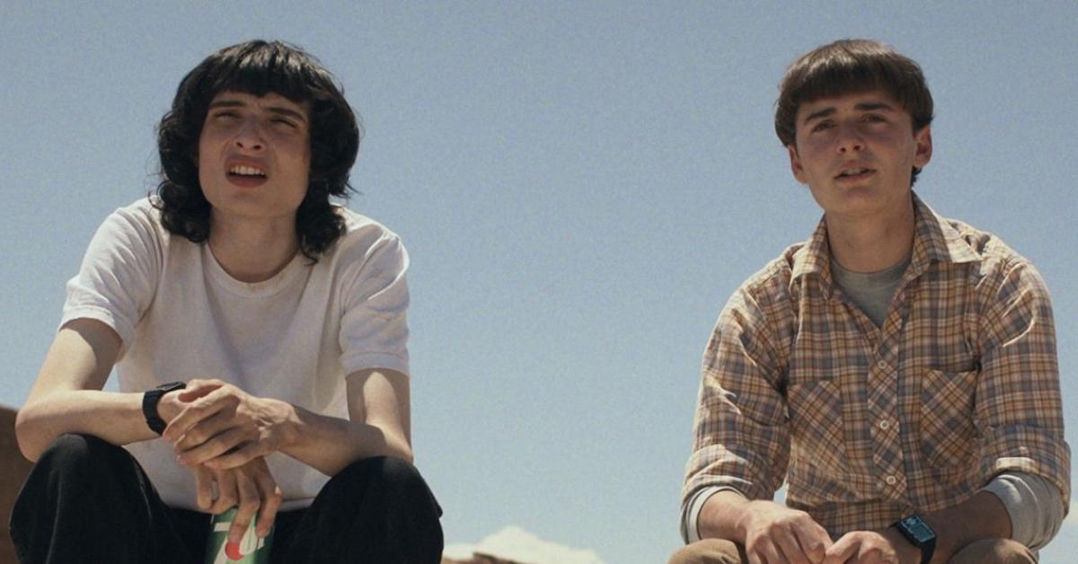 Mike Wheeler and Will Byers in 'Stranger Things.'