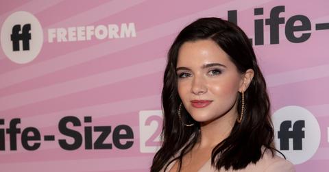 Katie Stevens attends the premiere of 'Life Size 2' at Hollywood Roosevelt Hotel.