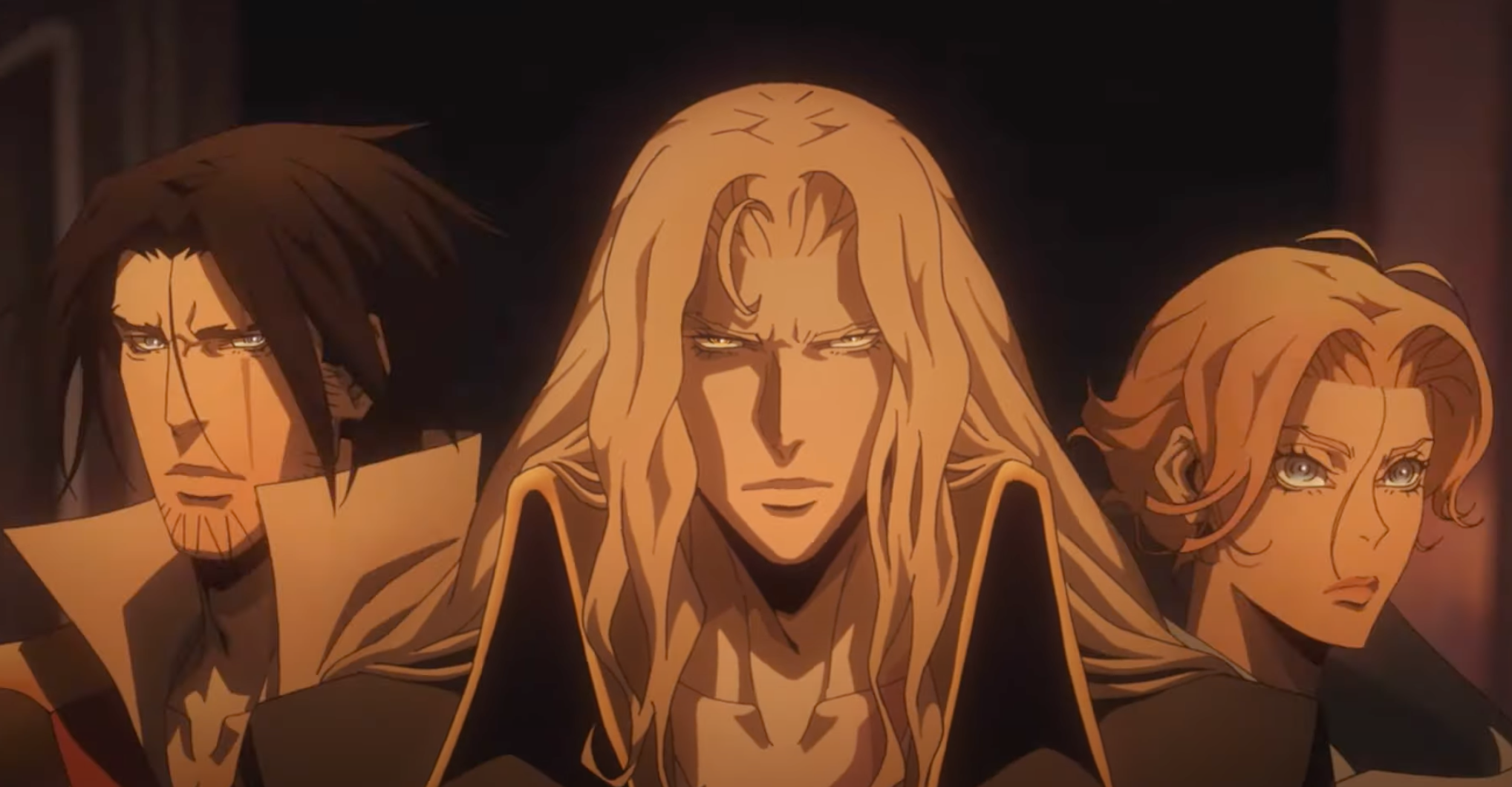 Alucard Trevor and Sypha