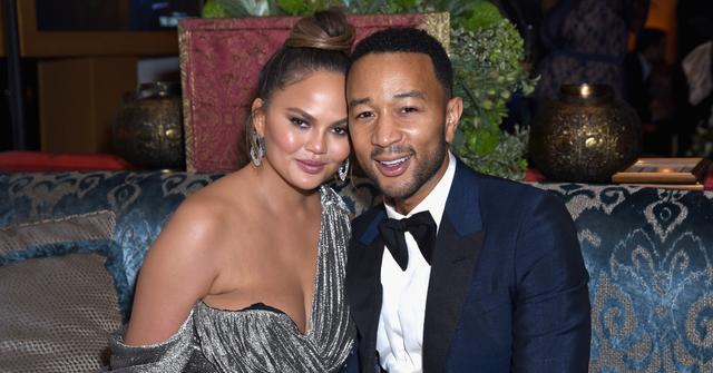 Chrissy Teigen and John Legend