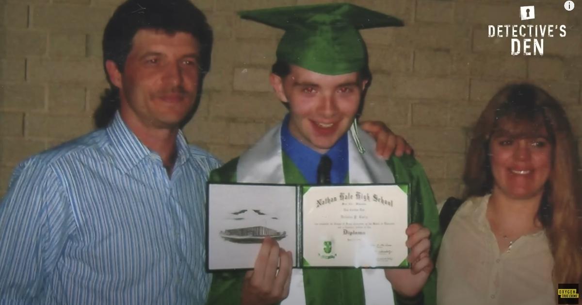 Nick Godejohn with his dad Bobby and mom Stephanie