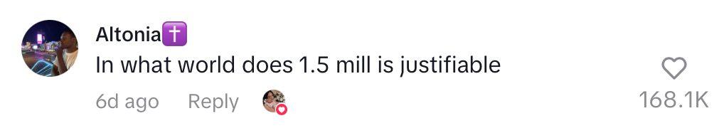 Comment on mom's viral post about baby's $1 million NICU bill.