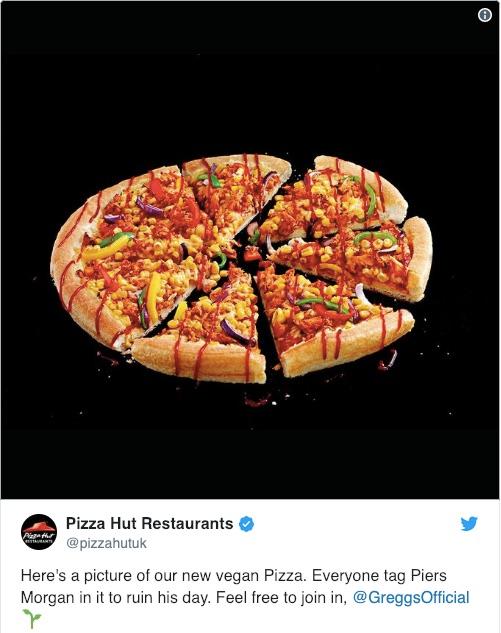 pizza hut piers morgan