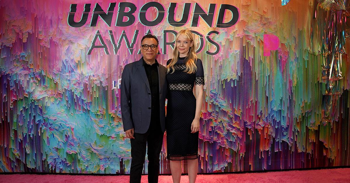 Fred Armisen and Riki Lindhome at the 4th Cinema Unbound Awards.