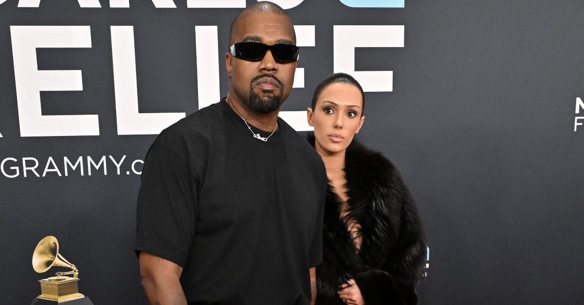 Kanye West and Bianca Censori at the Grammys